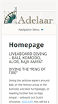 Mobile Screenshot of liveaboard-diving-indonesia.com